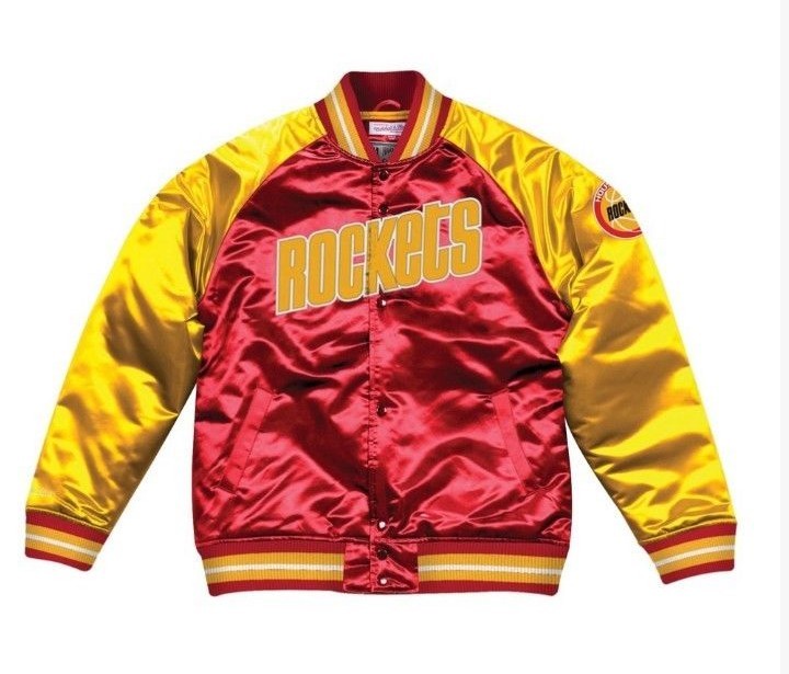 mitchell and ness rockets jacket